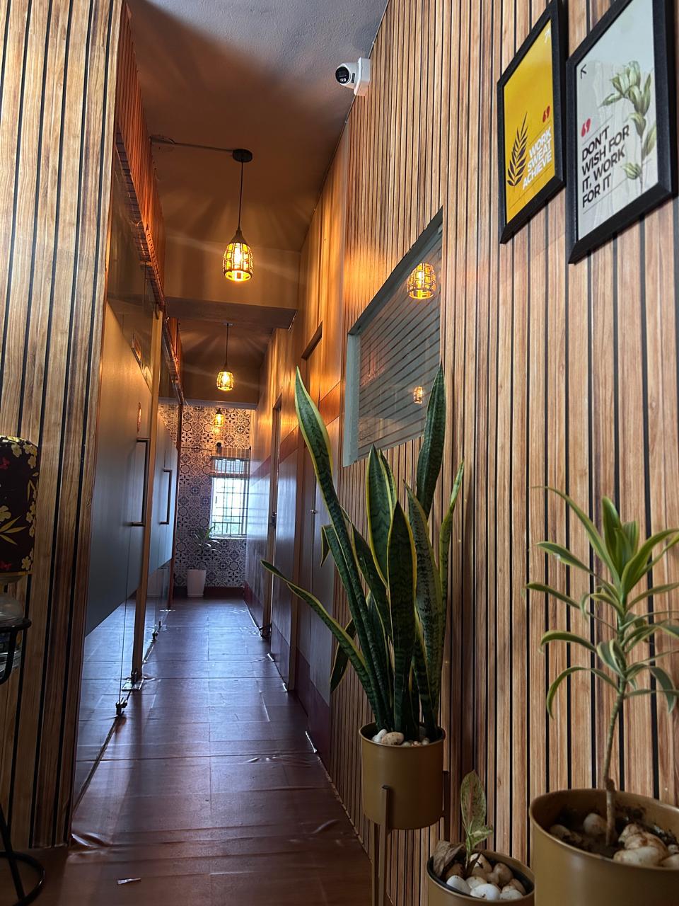 Olive Workspace Corridor