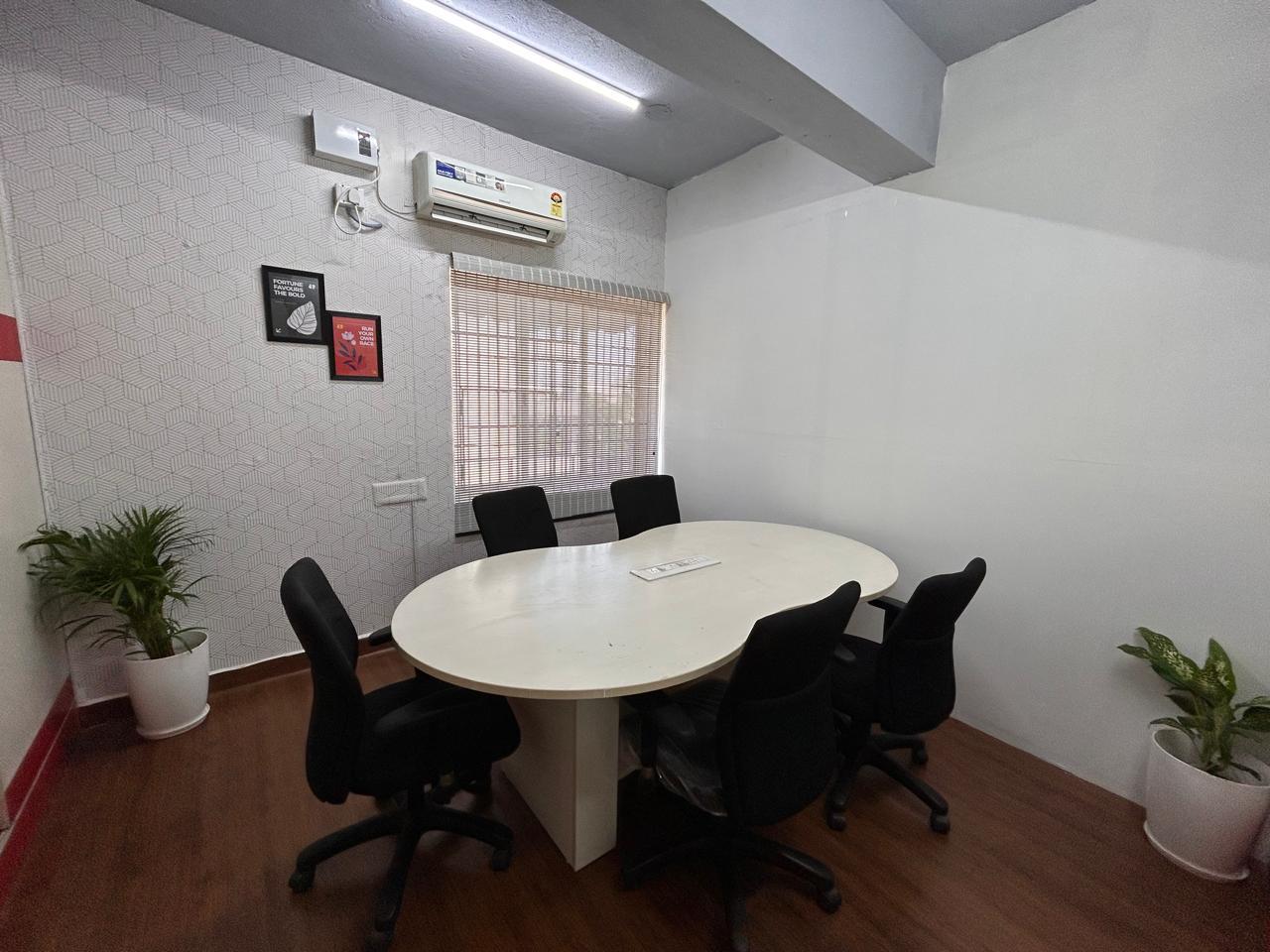 Meeting room at Olive Workspace
