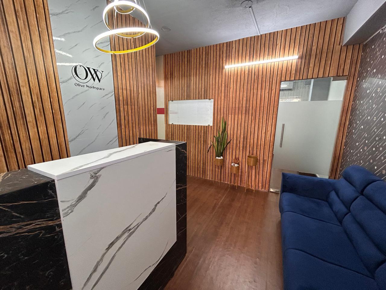 Olive Workspace Reception